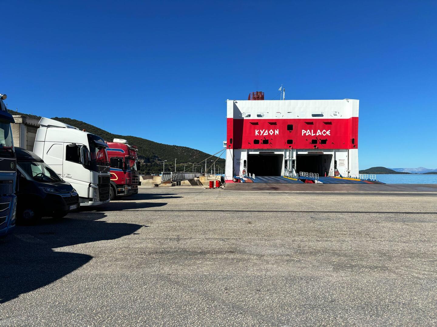 Montag, 30.09. | Hafen Igoumenitsa