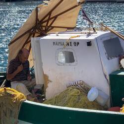 Fischer bei der Arbeit