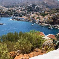 Blick auf Symi