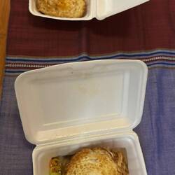 Mittagessen und Abendessen