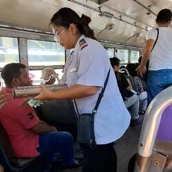 Tickets werden direkt im Bus gekauft