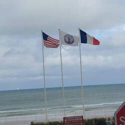 Omaha Beach looking towards the English Channel
