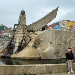 Monument to fishermen