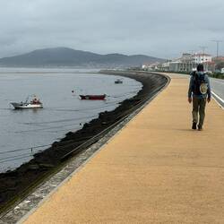 Entering Caminha