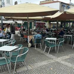 Caminha Square coffee
