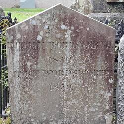 Grasmere; St Oswald's Church - William Wordsworth gravestone