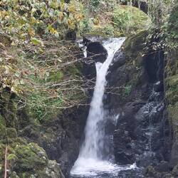 Rydal Hall; waterfall