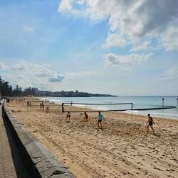 Vball on the beach, what's not to like 😉