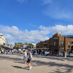 Downtown Manly --- looks a lot like Lake Geneva, WI