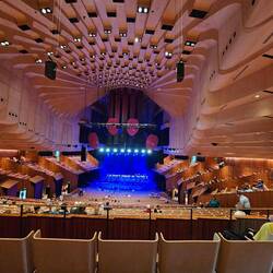 Inside the main concert hall. The performance was incredible.....the sound was fantastic!!!