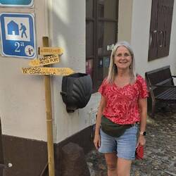 Only 114km left to walk to Santiago de Compostela. 667 km Completed from St Jean pied de port
