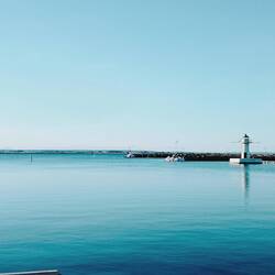 Hafeneinfahrt Gränna