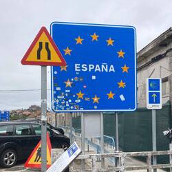 Crossing into Spain