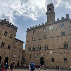 Beautiful square in Volterra