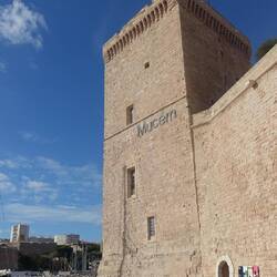 Das Mucem im Fort Saint Jean umfasst mehrere Museen