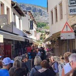 Super busy at the market.