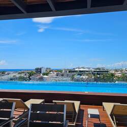 Blick von der Airbnb Terasse