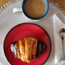 Tomando desayunito