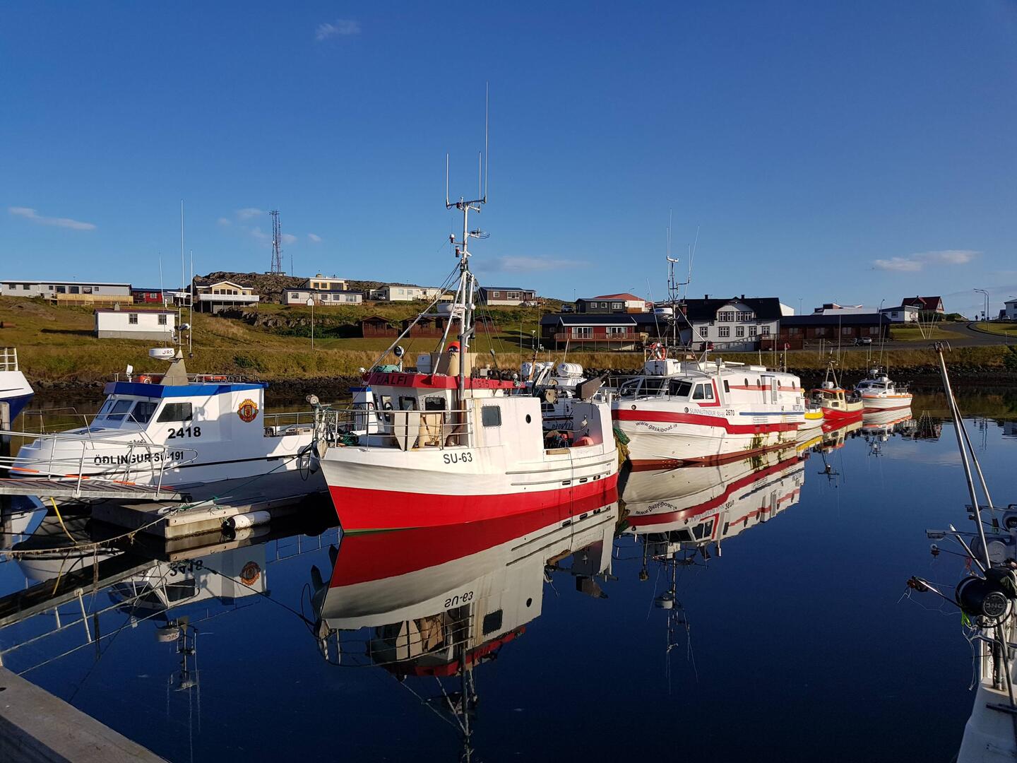 Djúpivogur boats