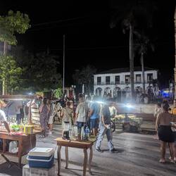 A street party in Viñales
