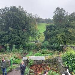 Hill Top; view of the garden
