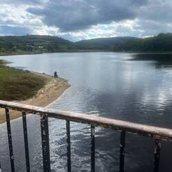 One of several lakes that I pass