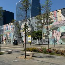 HUGE mural down by the cruise terminal