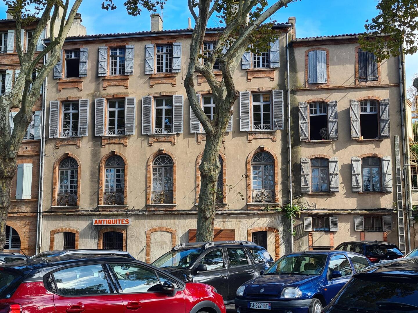 Restored houses