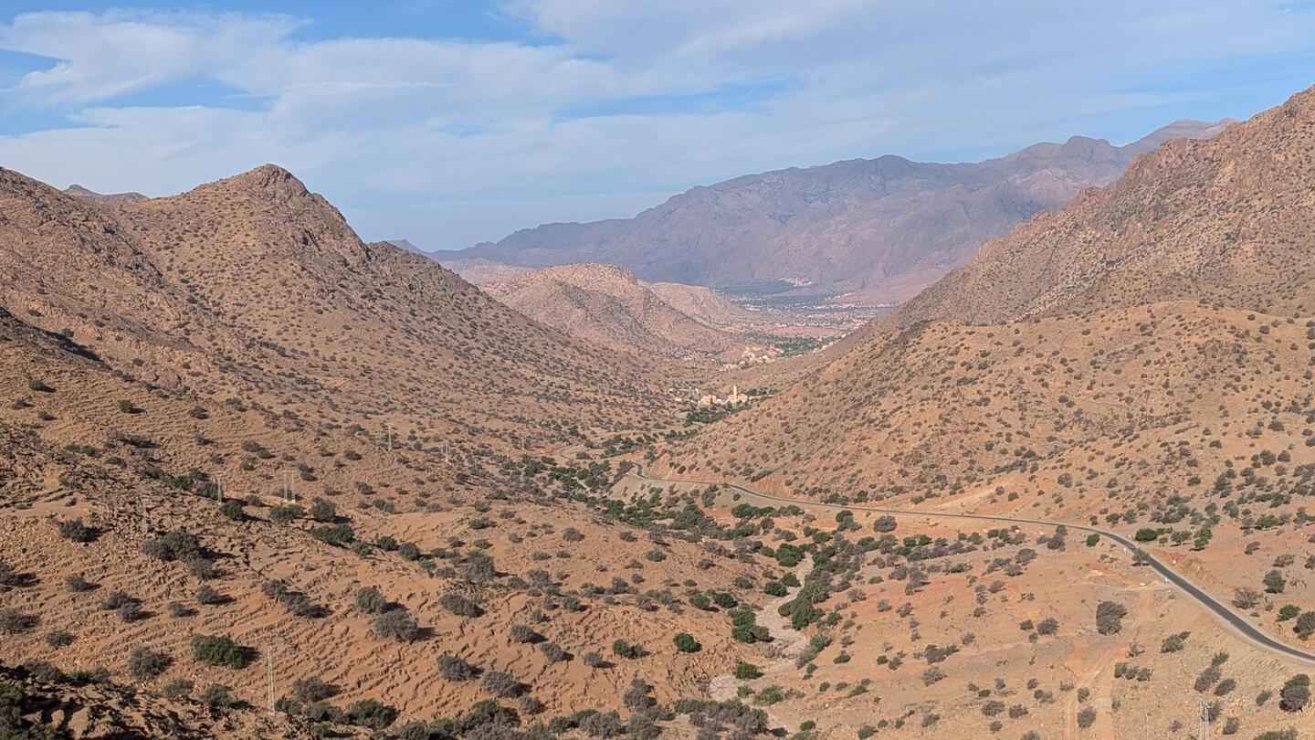 Karge Berglandschaft