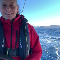 Heute durchgehend 6 bft, in der Spitze Anfang 7 bft