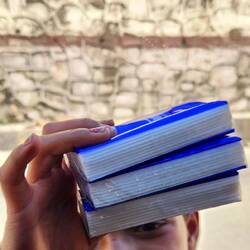 This little guy was trying to sell us his kleenex. He comes across moving traffic.