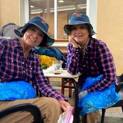 Our two twins - celebrating their 75th birthday