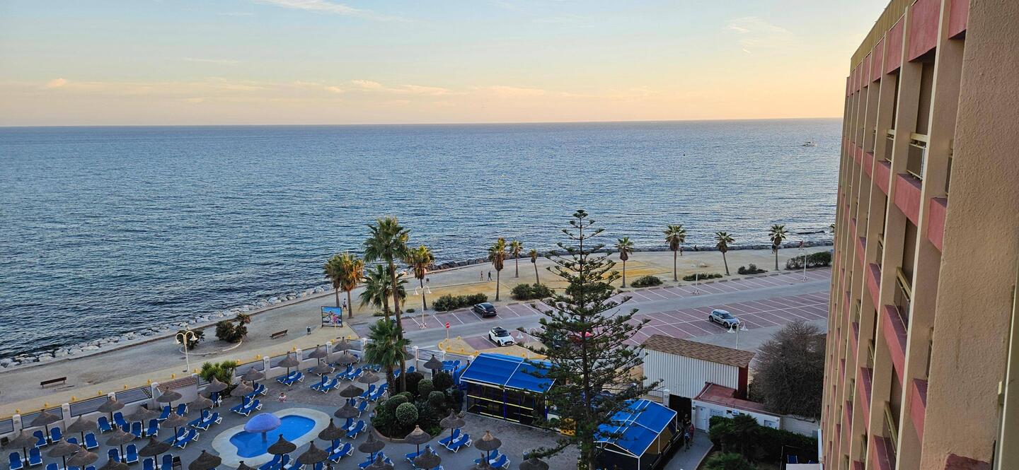 From our balcony.
