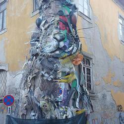 Rabbit de Bordelo II , street artist