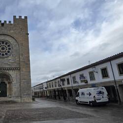 Rows of shops, restaurants felt more regimented than we have come across in Spain