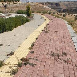 Wieder mal ein Radweg wie in Peru 😉🤔🤭🤐