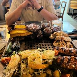 Cena en el restaurante Travesía