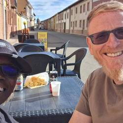 Drinks at our non bar bar.