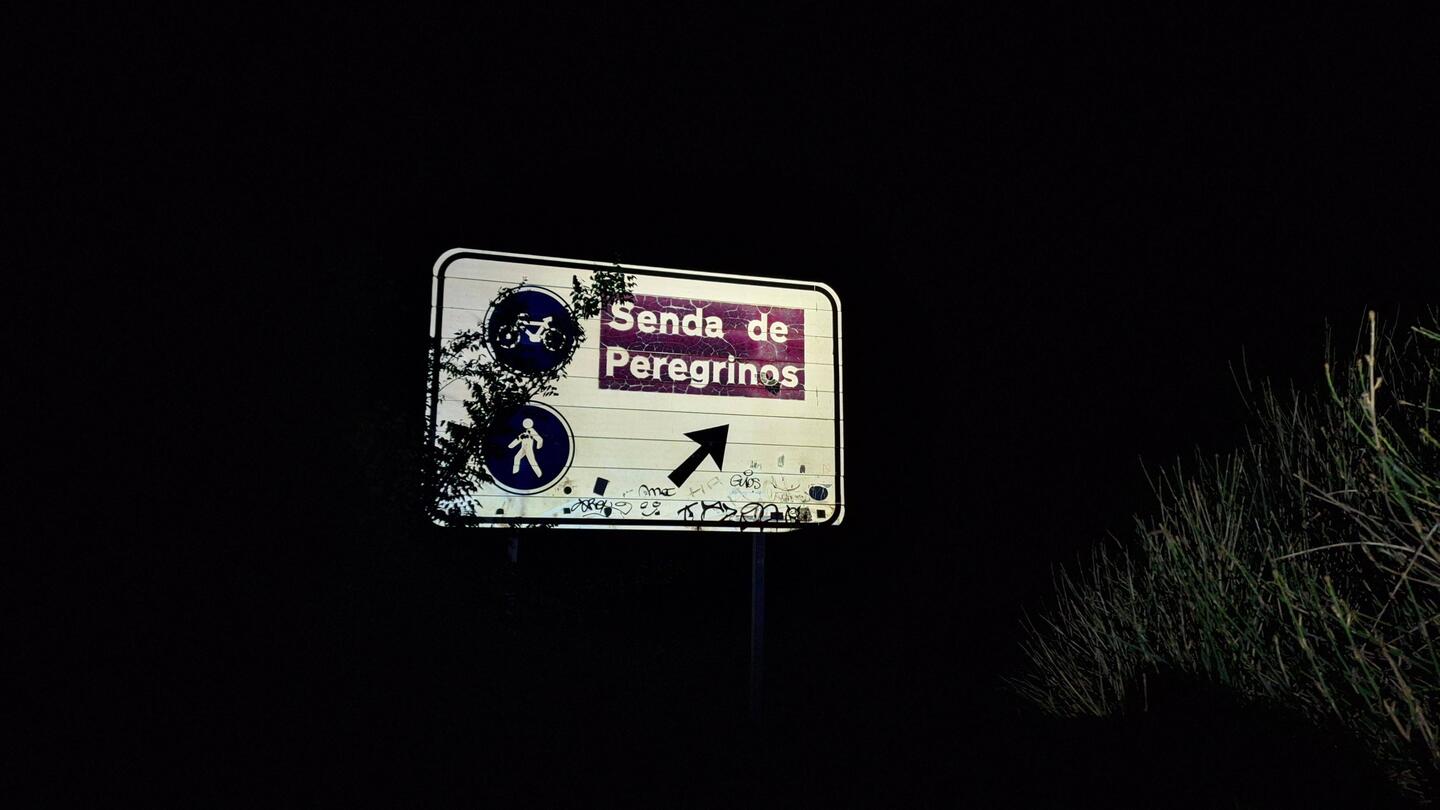 It was proper dark when we set off today.