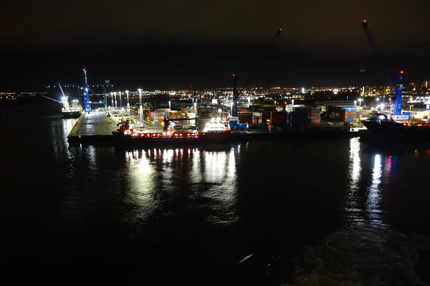 Langsam rückwärts....