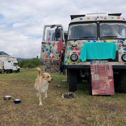 Letzte Nacht in Grenznähe zu Armenien