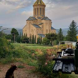 Die Aussicht ist schon ganz okay😊