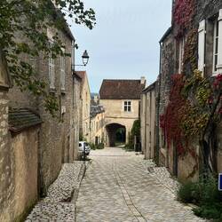 The main street in town