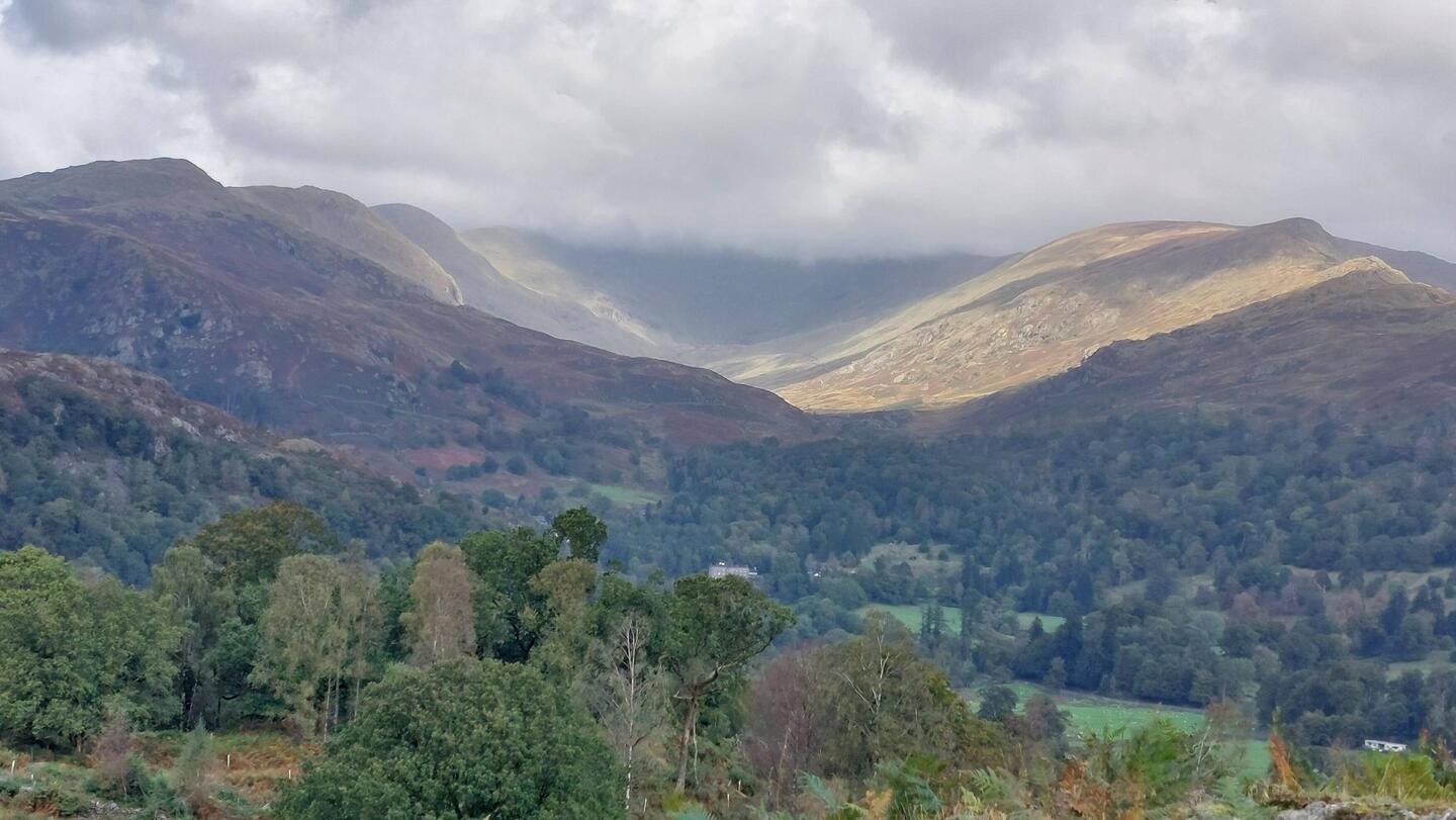 View towards the Fairfield Horseshoe