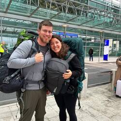 Let's go! Abreise in Frankfurt