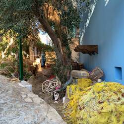 Hier wohnt wohl ein Fischer