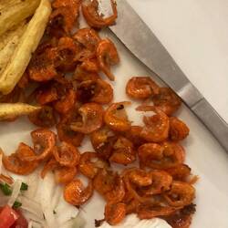 Ganz regionale (C)Halkishrimps zum Abendessen 🥰