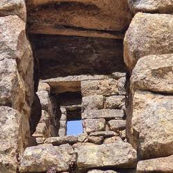 Fenster in einer Flucht