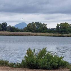 Wieder am Platz. Der Regen naht!