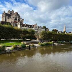 Auxerre from the river